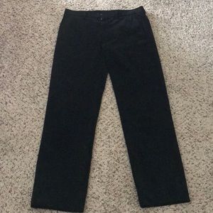 Sold Giorgio Armani black suede pants. Size 50